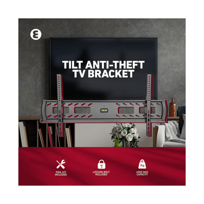 Ellies Solid Series Tilt Anti-Theft TV Bracket for 32'' - 90'' TV's