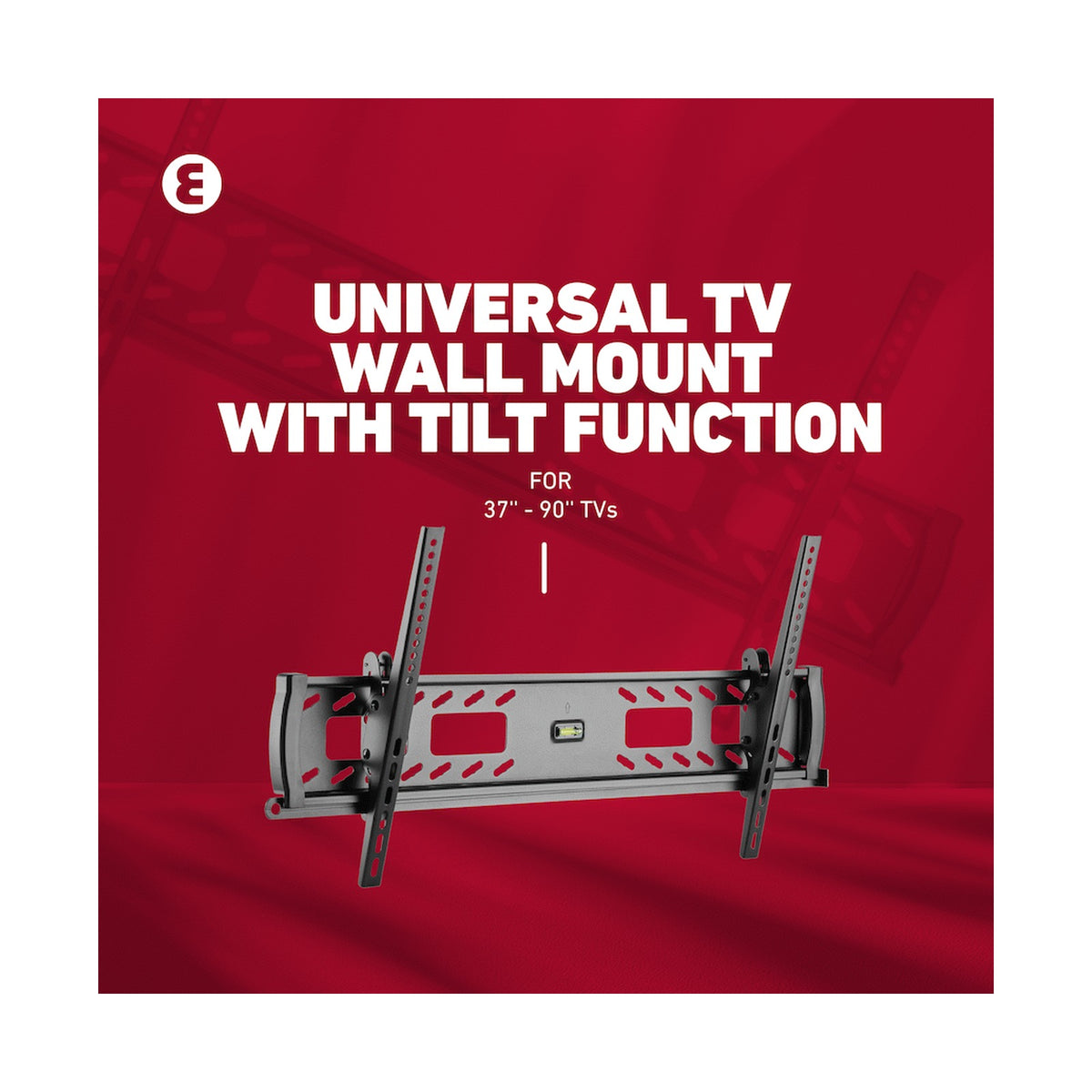 Ellies Solid Series Tilt Anti-Theft TV Bracket for 32'' - 90'' TV's