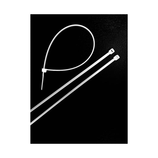 Ellies Cable Tie 2.5mm X 100mm -  100 PACK SIZE - WT
