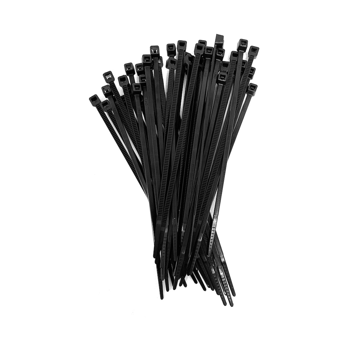 Ellies Cable Tie 2.5mm X 100mm - 50 PACK SIZE - BK