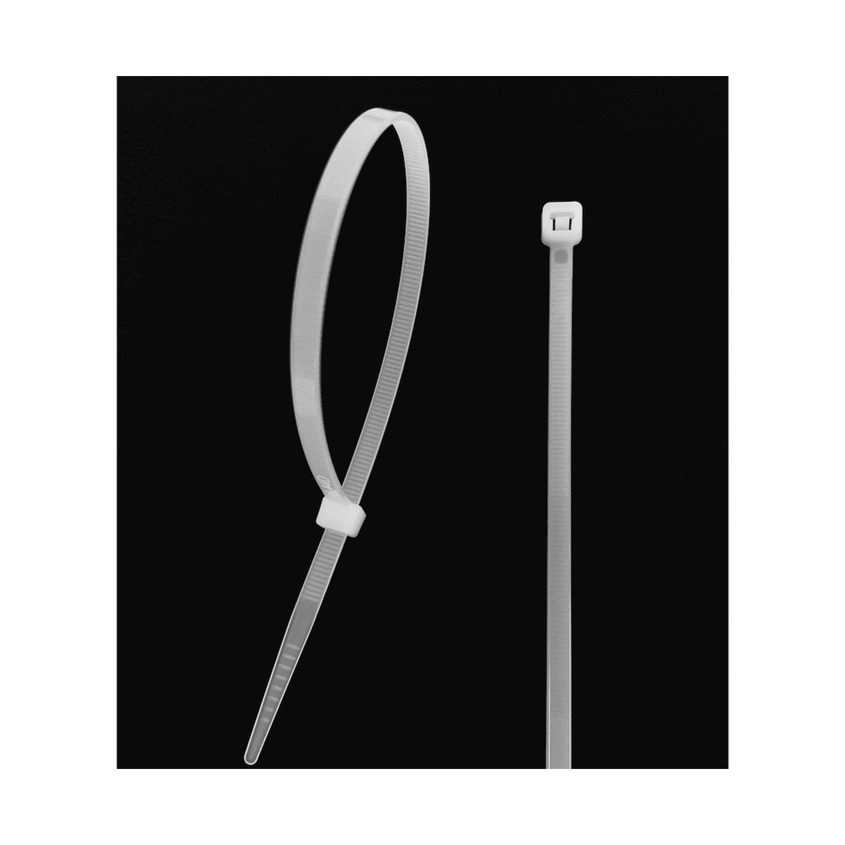 Ellies Cable Tie 3.6mm X 150mm -  100 PACK SIZE - WT