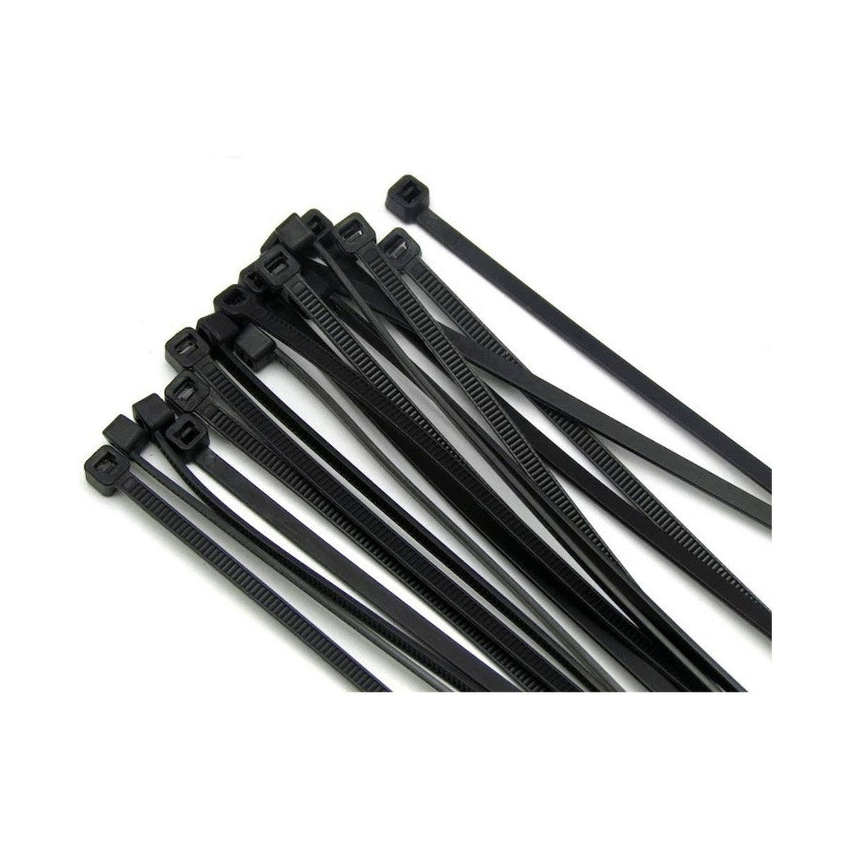 Ellies Cable Tie 3.6mm X 150mm -  20 PACK SIZE - BK