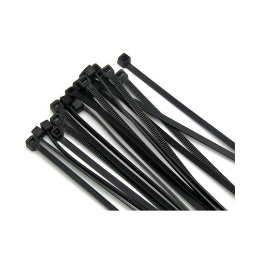 Ellies Cable Tie 3.6mm X 150mm -  20 PACK SIZE - BK