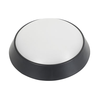Ellies Spectra Series - AC 15W  Round LED Bulkhead with 3CCT -BK
