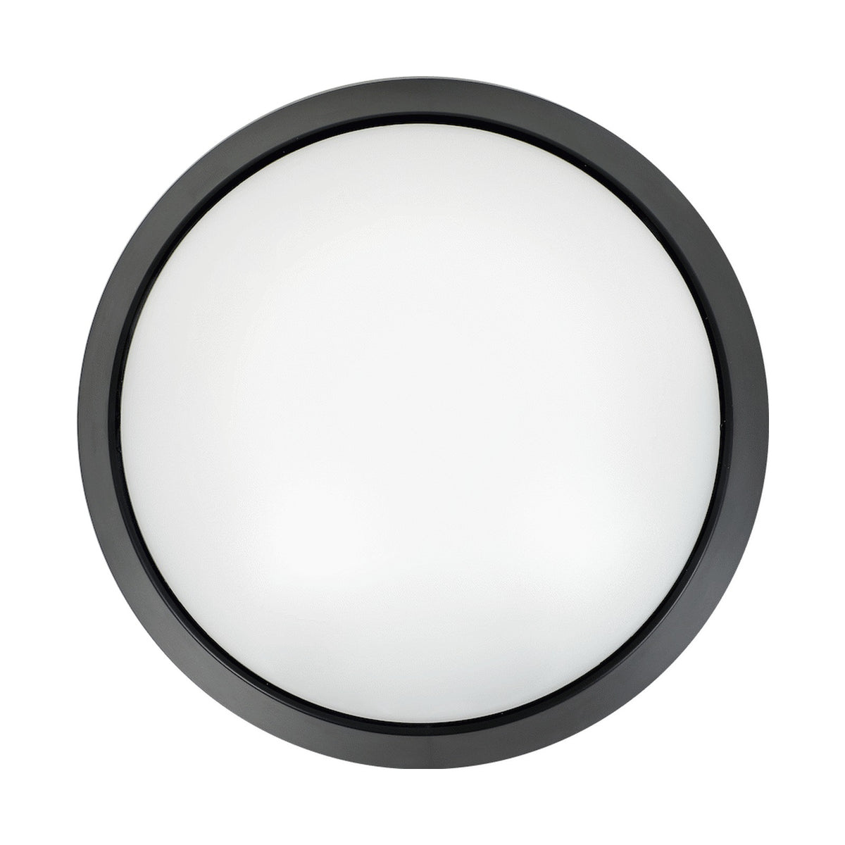 Ellies Spectra Series - AC 15W  Round LED Bulkhead with 3CCT -BK