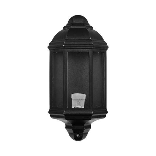 Ellies Forge Series - AC Wall Light - Aluminium + Glass - E27 Base -BK