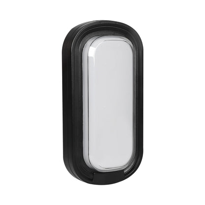 Ellies Ellipse Series AC 24W Capsule LED Bulkhead - PC - BK