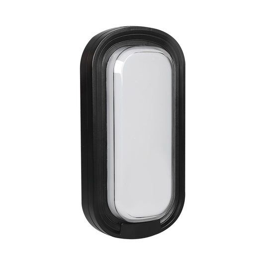 Ellies Ellipse Series AC 24W Capsule LED Bulkhead - PC - BK
