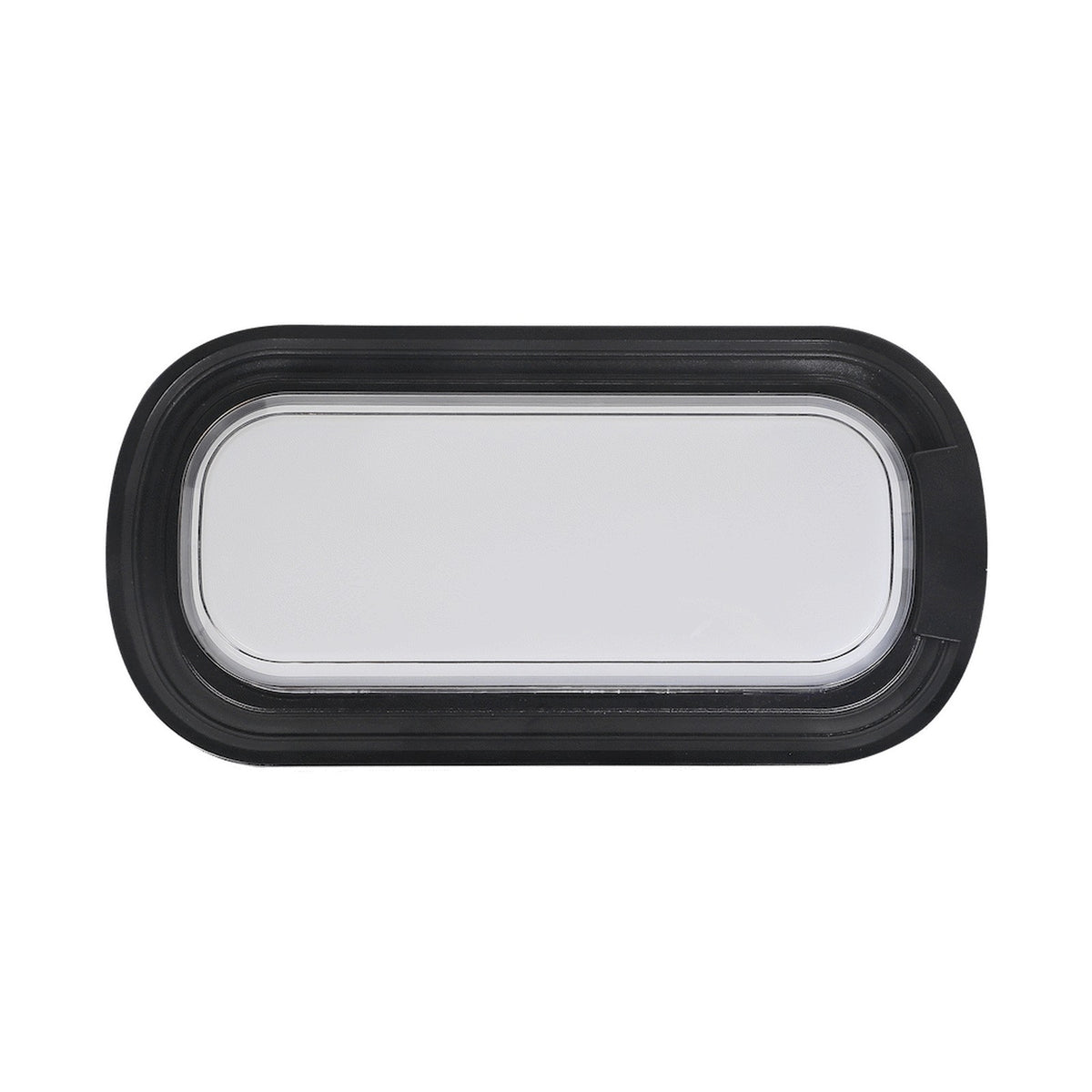 Ellies Ellipse Series AC 24W Capsule LED Bulkhead - PC - BK