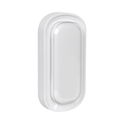 Ellies Ellipse Series AC 24W Capsule LED Bulkhead - PC - WT