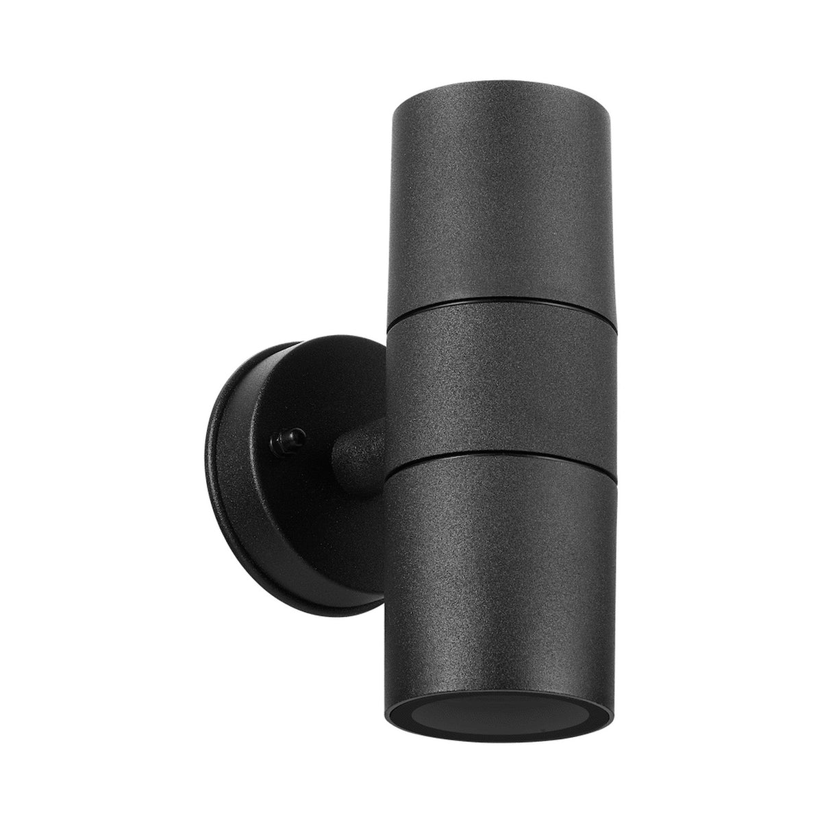 Ellies Ash Series AC dual beam wall light - Nylon Carbon Fiber - GU10 Base- BK
