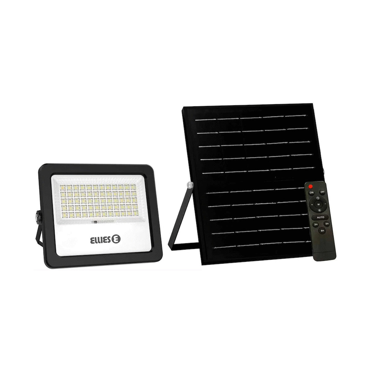 Ellies Nebula Series 60W Solar Flood Light  with 3CCT -BK