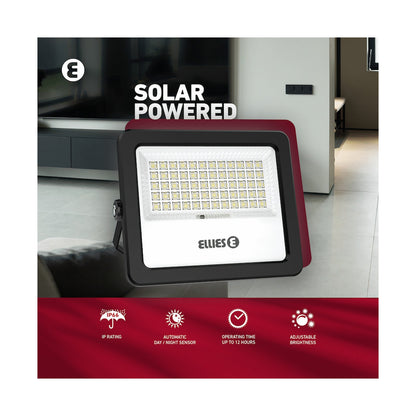 Ellies Nebula Series 60W Solar Flood Light  with 3CCT -BK