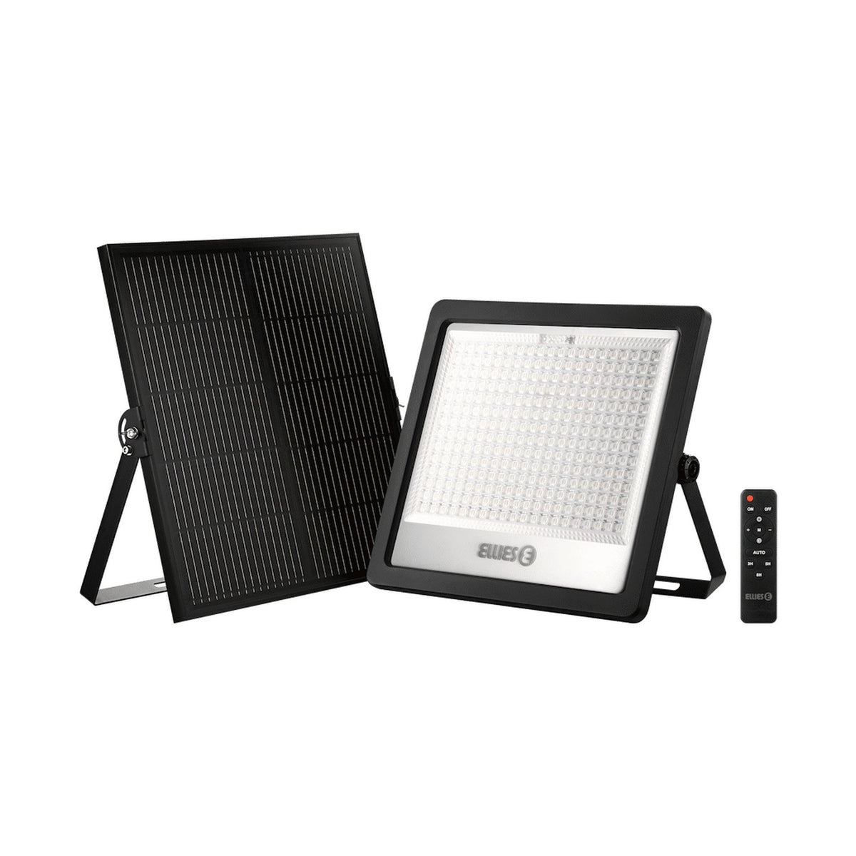 Ellies Nebula Series 300W Solar Flood Light  with 3CCT -BK