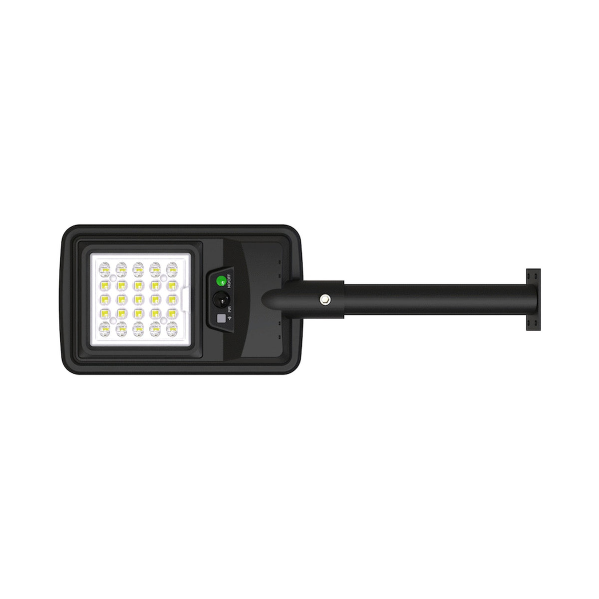 Ellies - Solar street light with Motion Sensor and 3CCT - BK