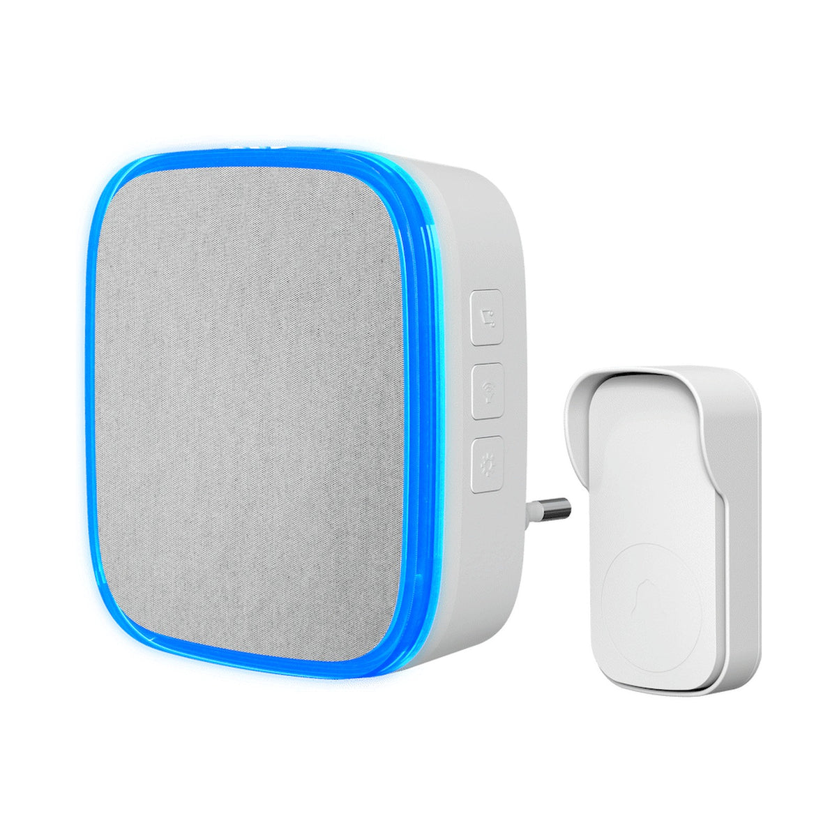 Ellies Secure Series - Wireless Kinetic Doorbell - AC Receiver and Kinetic transmitter - WT
