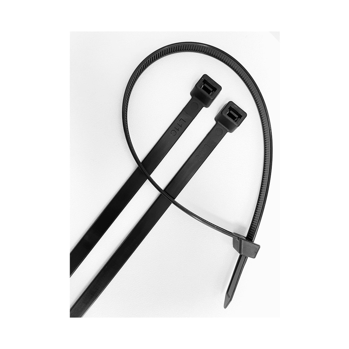 Ellies Cable Tie 7.9mm  X 400mm -  100 PACK SIZE - BK