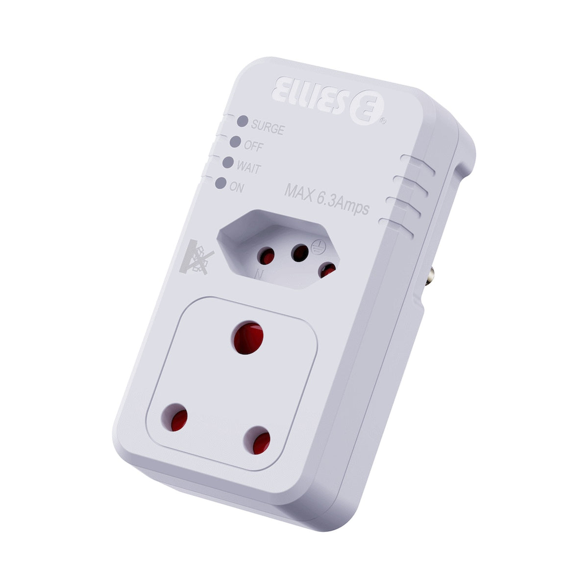 Ellies 2 Way High Surge Appliance Protector - WT