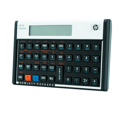 HP 12C Platinum Financial Calculator (Algebraic or RPN)