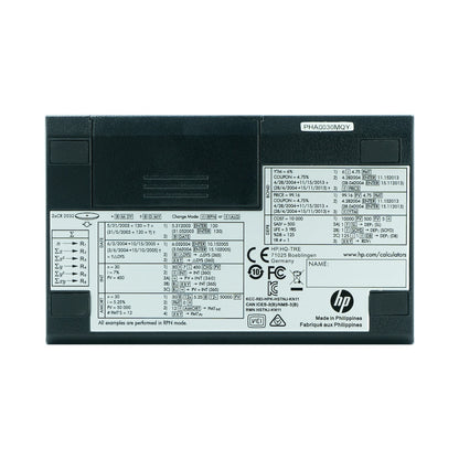 HP 12C Platinum Financial Calculator (Algebraic or RPN)