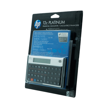 HP 12C Platinum Financial Calculator (Algebraic or RPN)