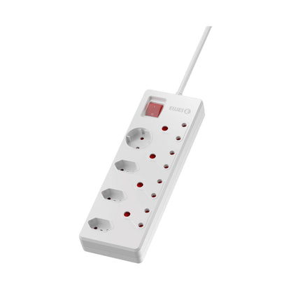 Ellies 8-Way High Surge Multiplug 0.5m - WT