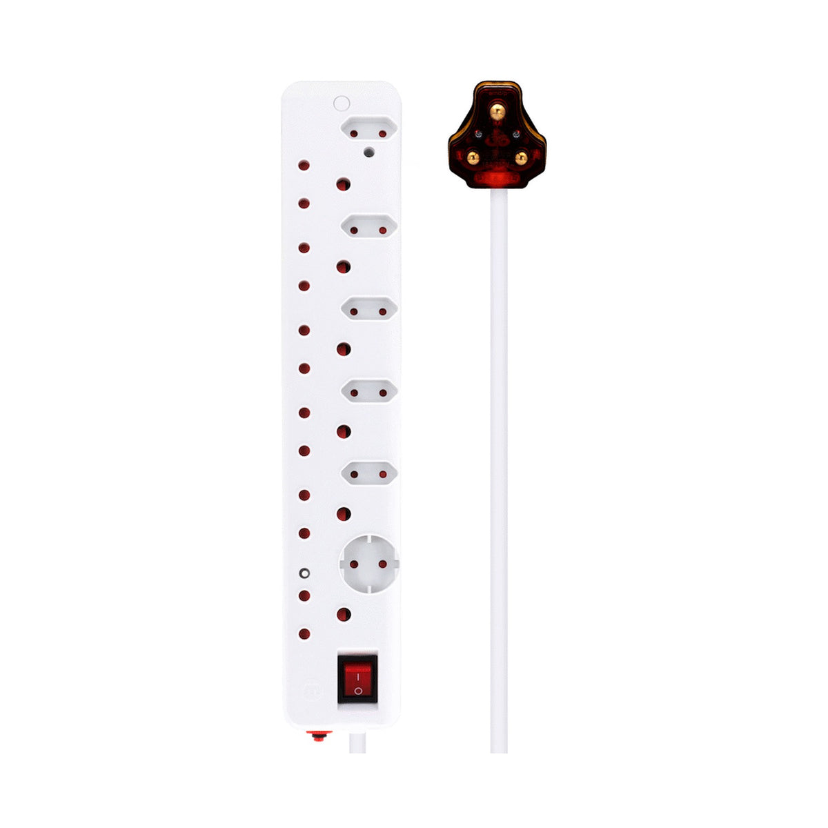 Ellies 12-Way High-Surge Multiplug 0.5m