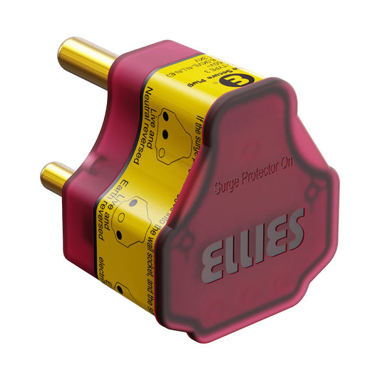 Ellies Re-wireable High Surge Plug Top - RD