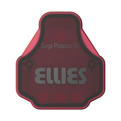 Ellies Re-wireable High Surge Plug Top - RD