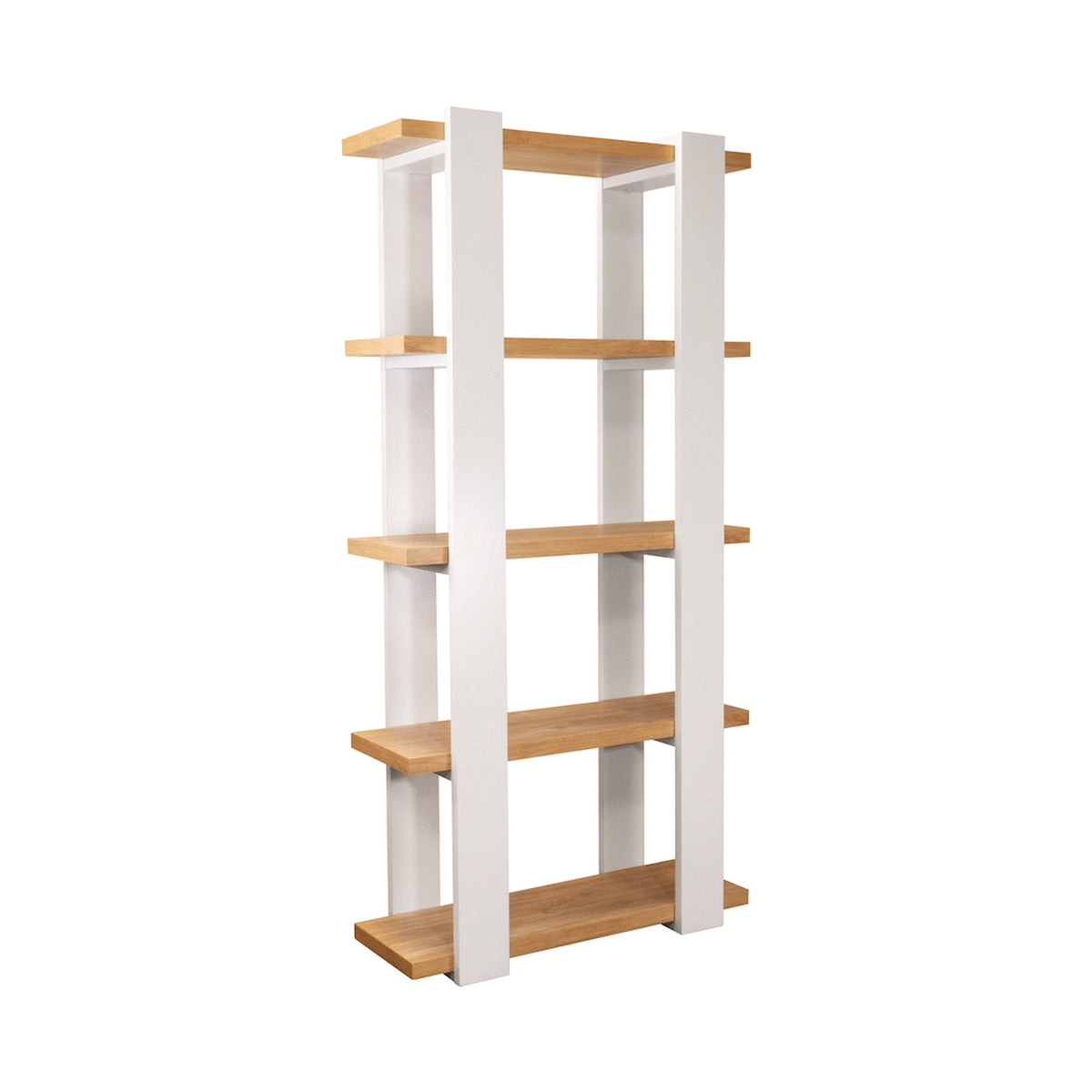 Everfurn Sidra Bookshelf - Ivory Oak