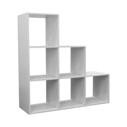 Everfurn Hexagon Bookshelf, High Pressure Laminate