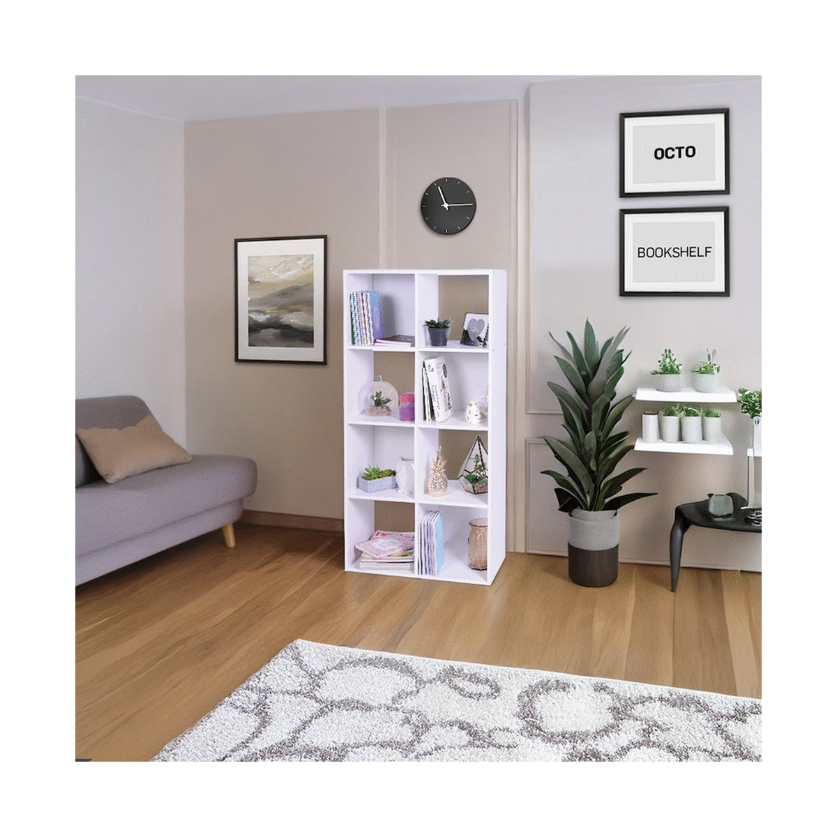Everfurn Octo Bookshelf