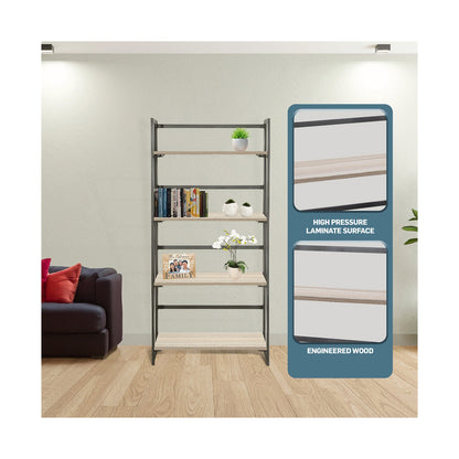 Everfurn Caprese Folding Bookshelf