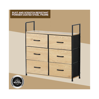Everfurn Zira Wardrobe Small - Oak