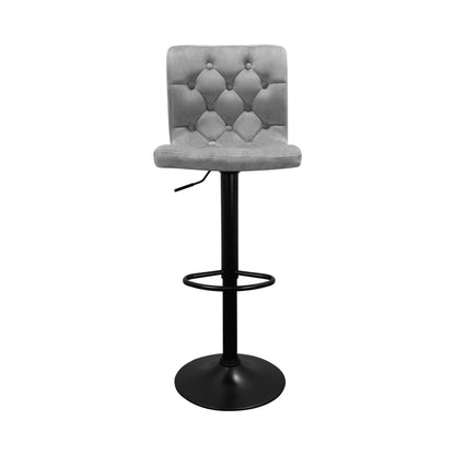 Bayer Large Barstool Grey with black base - Single