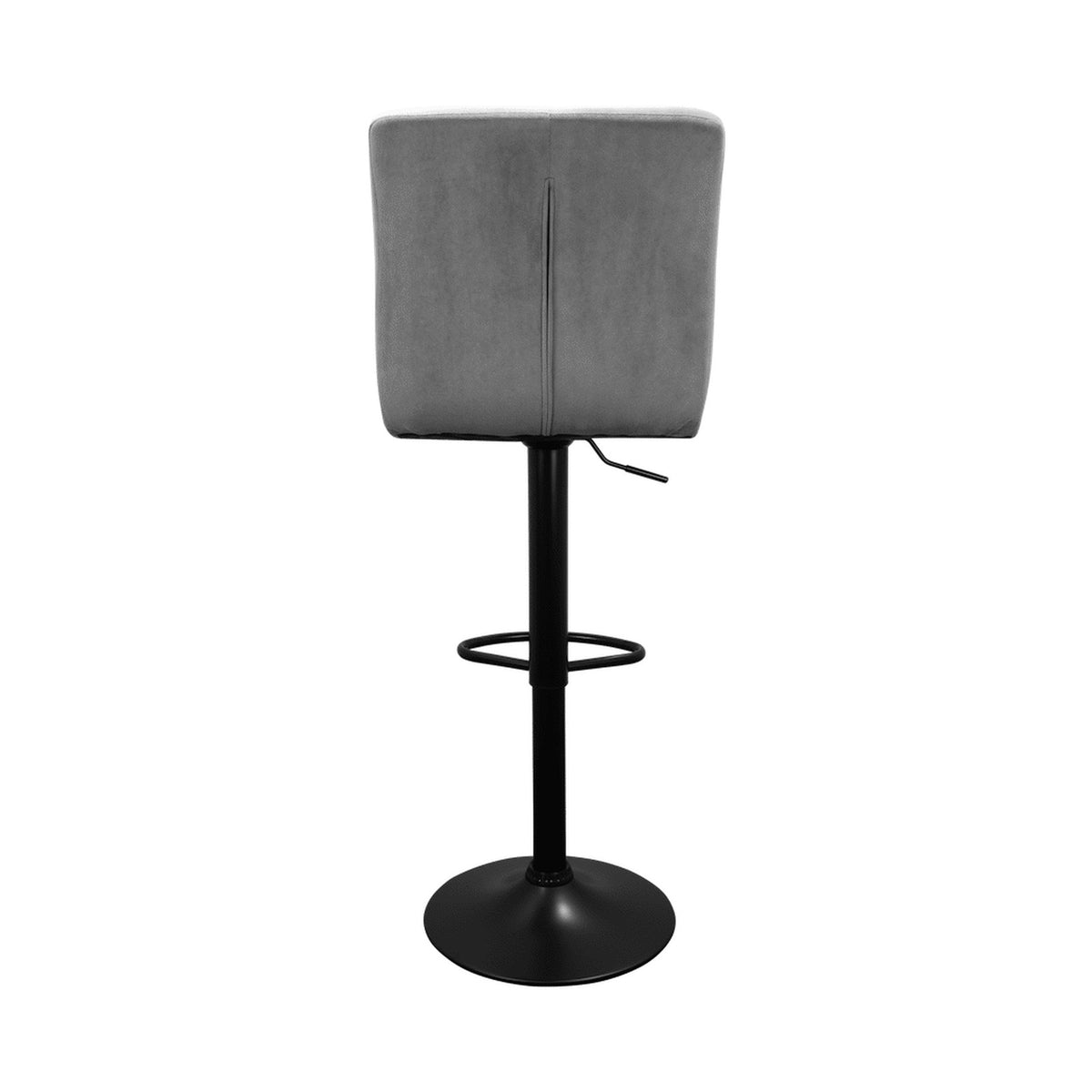 Bayer Large Barstool Grey with black base - Single
