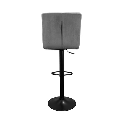 Bayer Large Barstool Grey with black base - Single