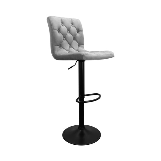 Bayer Large Barstool Grey with black base