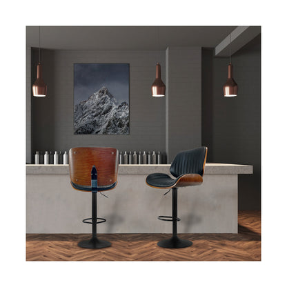 Everfurn Petunia Swivel Barstool (2 Pack)