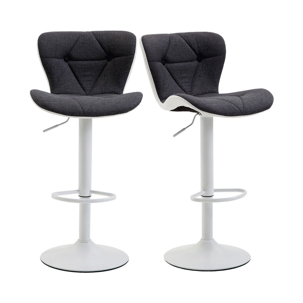 Halter Barstool - Grey