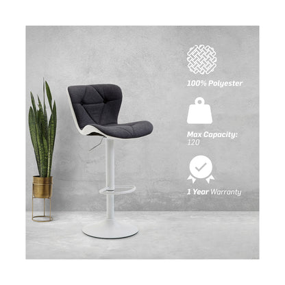 Halter Barstool - Grey
