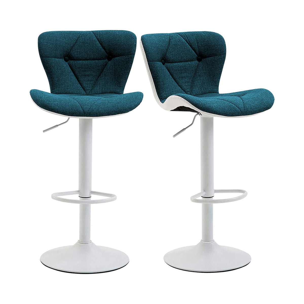 Everfurn Halter Bar Stool - Blue (2 Pack)