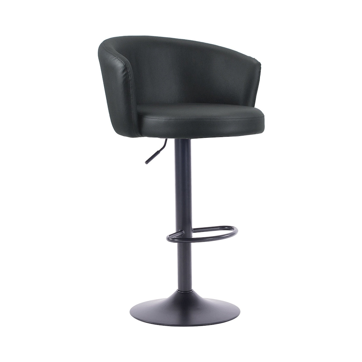 Everfurn Titan Barstool Black - 2 Pack