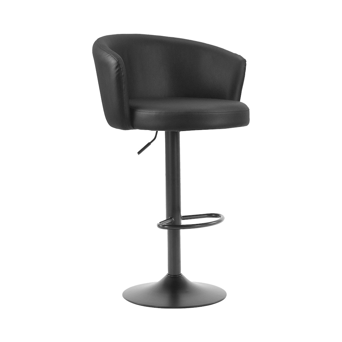 Everfurn Titan Barstool Black - 2 Pack
