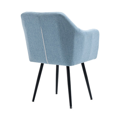 Everfurn Ocean Casual Chair with Pillow - 2 Pack