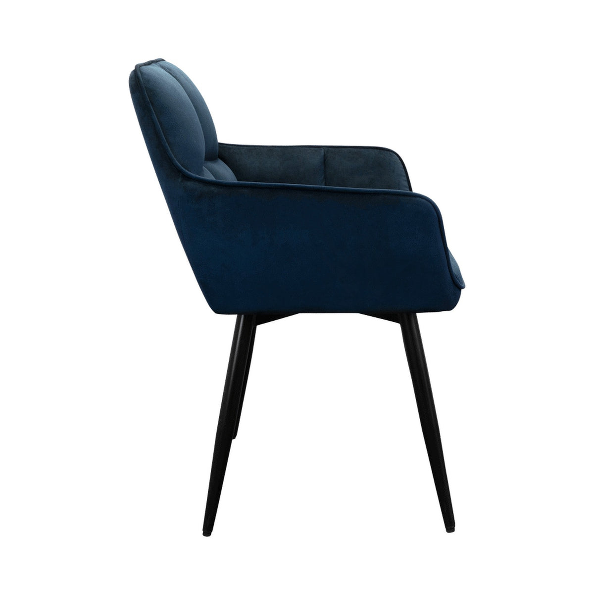 Everfurn Japan Casual Velvet Chair with Swivel - 2 Pack