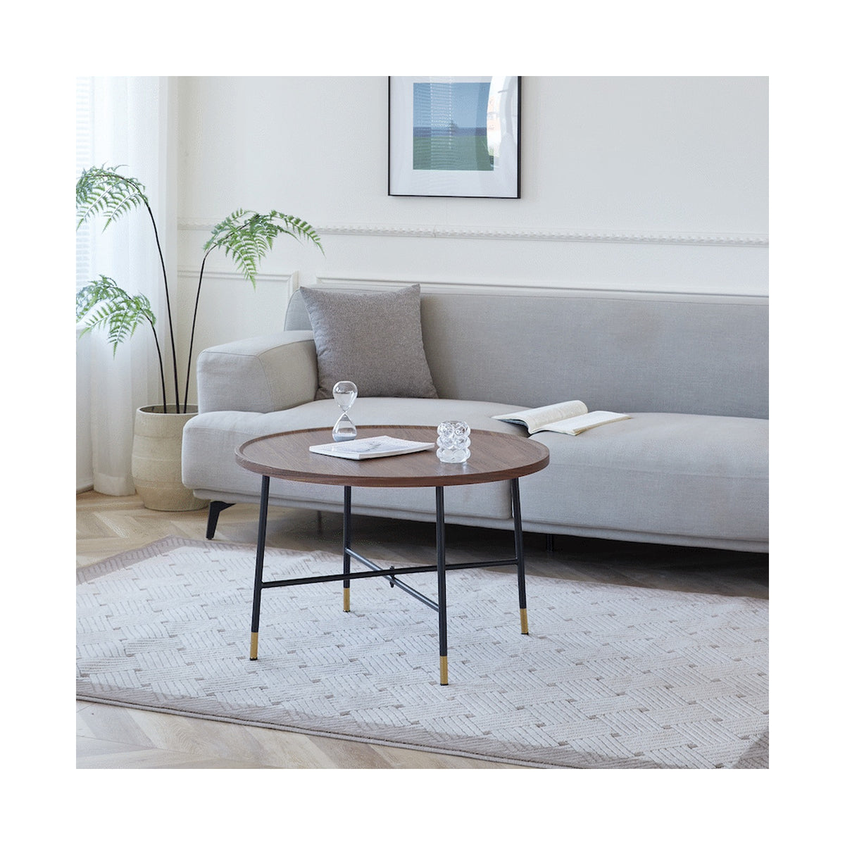 Everfurn Decadence Wooden Coffee Table