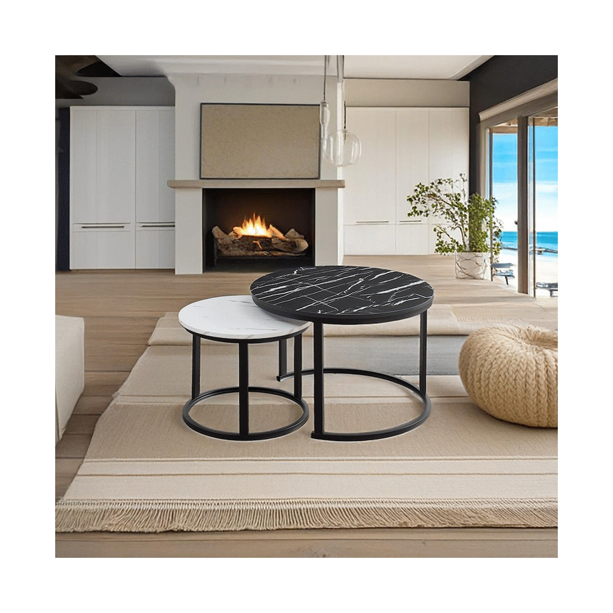 Indus Nesting Coffee Table Ying Yang