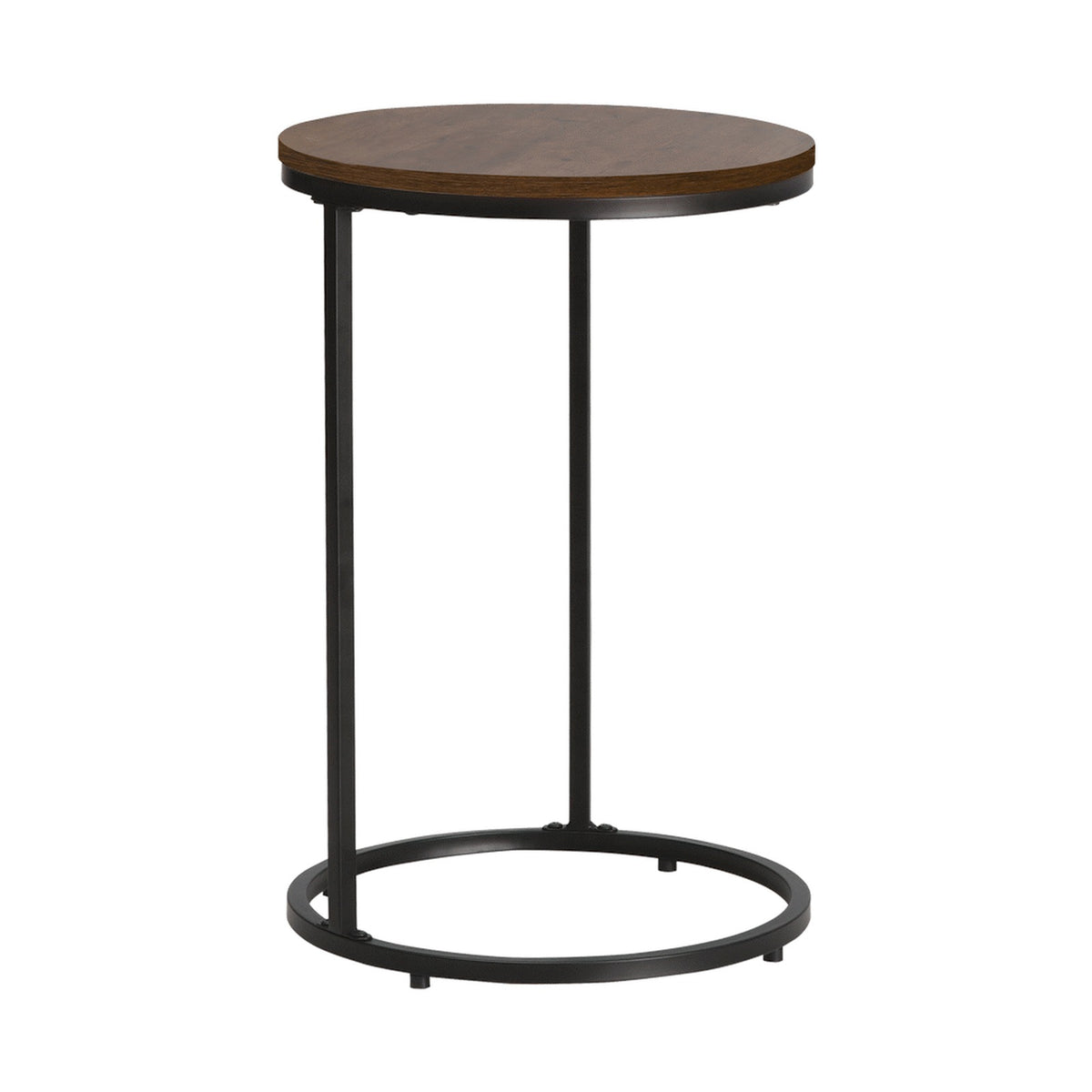 Everfurn Nordic Side Table Mahogany