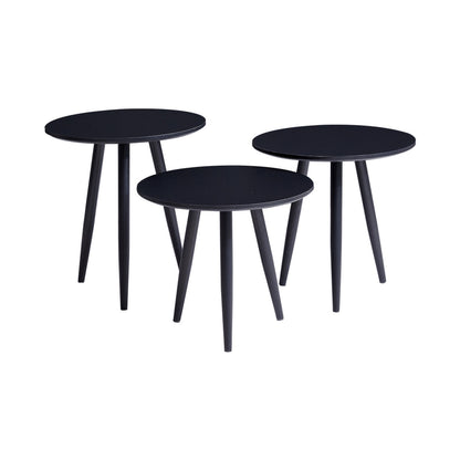 Everfurn Wooden Finish 3 - Piece Monaco Coffee Table